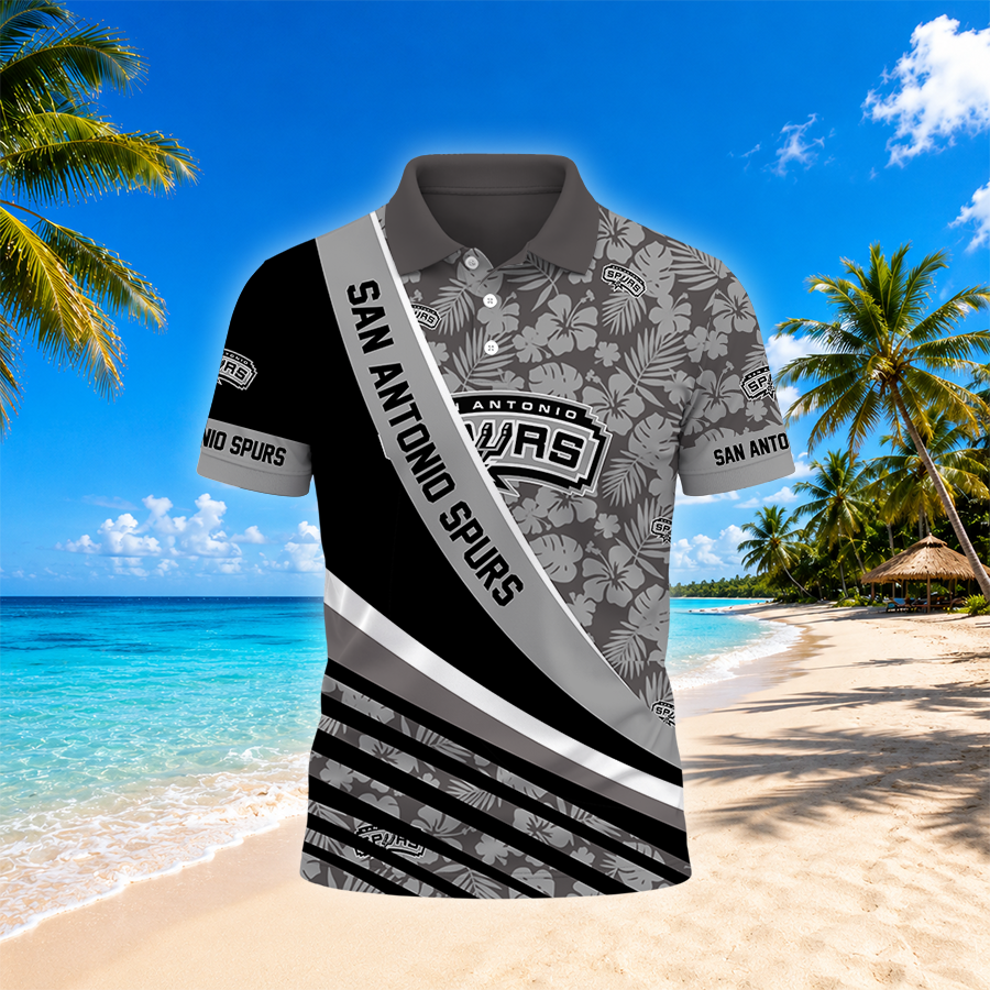 Limited Edition – Customized NBA San Antonio Spurs Polo Shirt