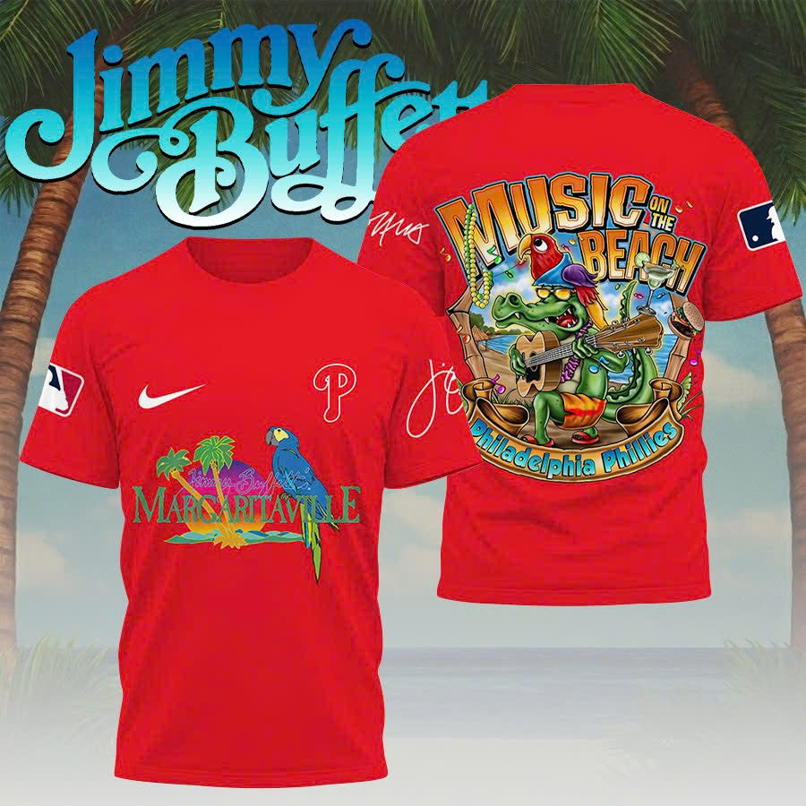 Limited Edition – Customized MLB Philadelphia Phillies X Jimmy Buffett T-Shirt, Hoodie, Zip Hoodie