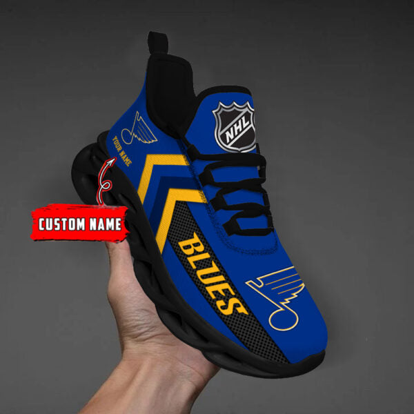 Limited Edition – Customized NHL St. Louis Blues Max Soul Shoes