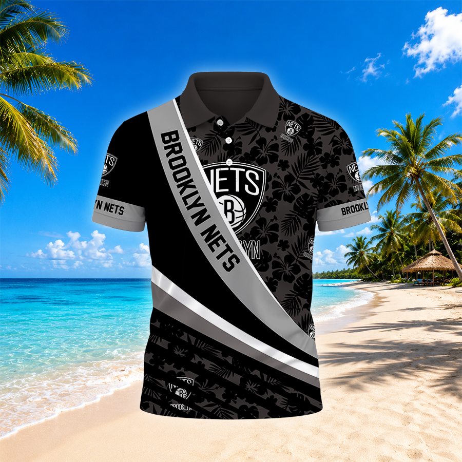 Limited Edition – Customized NBA Brooklyn Nets Polo Shirt