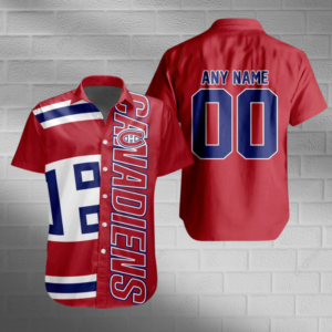Limited Edition – Customized NHL Montreal Canadiens Unisex Hawaiian Shirt
