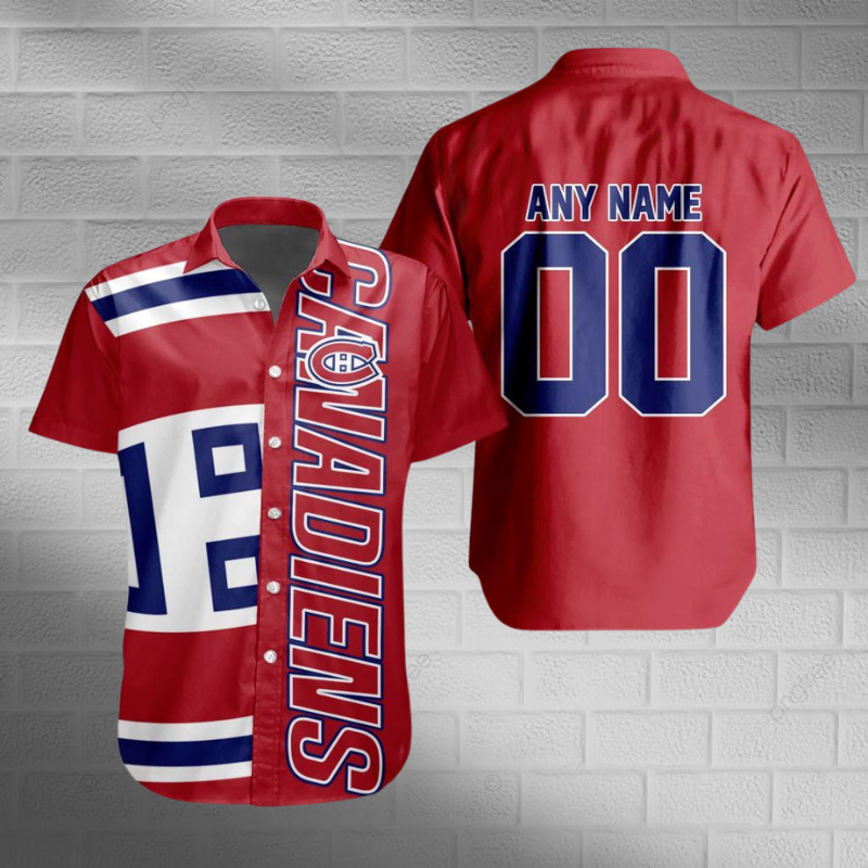 Limited Edition – Customized NHL Montreal Canadiens Unisex Hawaiian Shirt