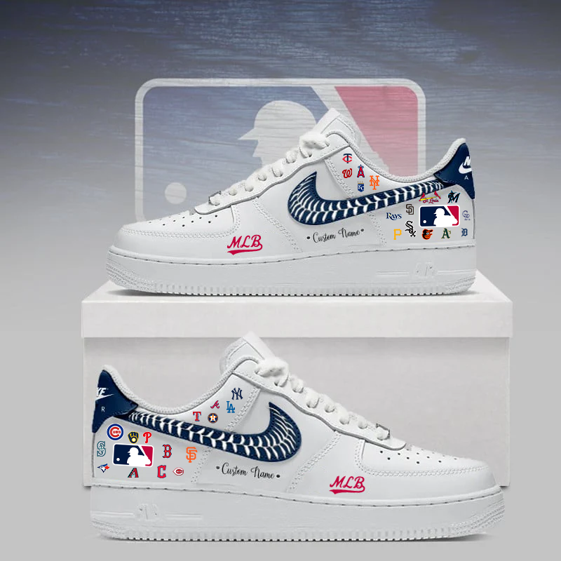 Limited Edition – Customized MLB All Teams Af1 Sneakers