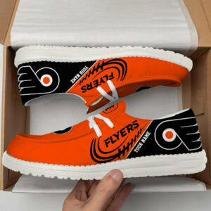 Limited Edition – Customized NHL Philadelphia Flyers Premium Loafer Shoes