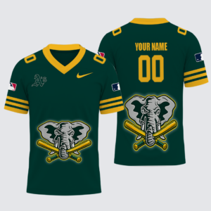 Limited Edition – Customized MLB Oakland Athletics Football Jersey
