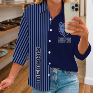 Limited Edition – Customized NBA Memphis Grizzlies Women Casual Shirt For Fan