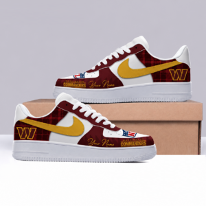 Limited Edition – Customized NFL Washington Commanders Af1 Shoes