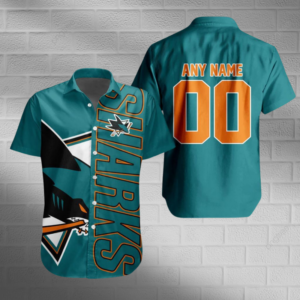 Limited Edition – Customized NHL San Jose Sharks Unisex Hawaiian Shirt