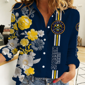 Limited Edition – Customized NBA Denver Nuggets Basketball Association Women Casual Shirt For Fan