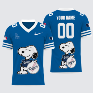 Limited Edition – Customized MLB Los Angeles Dodgers Football Jersey