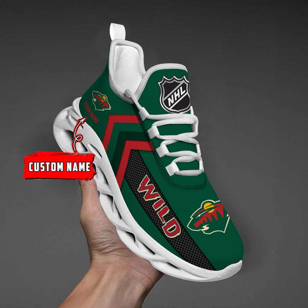 Limited Edition – Customized NHL Minnesota Wild Max Soul Shoes - Image 2