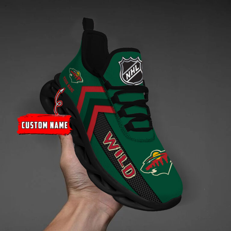 Limited Edition – Customized NHL Minnesota Wild Max Soul Shoes