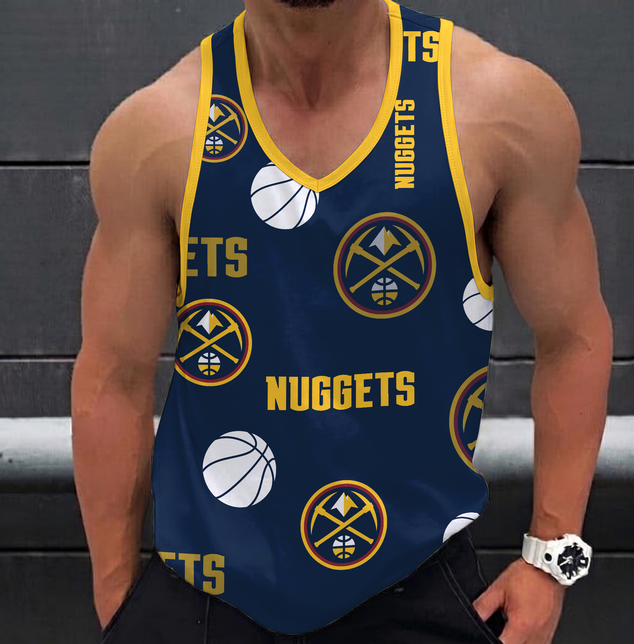 Limited Edition – Customized NBA Denver Nuggets Unisex Tank Top