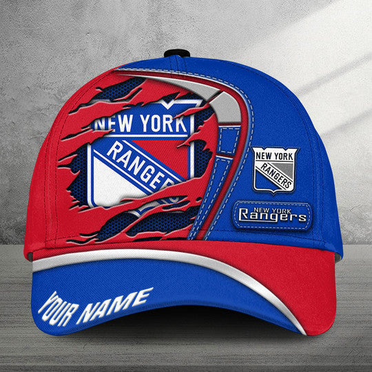 Limited Edition – Customized NHL New York Rangers Classic Cap - Image 2