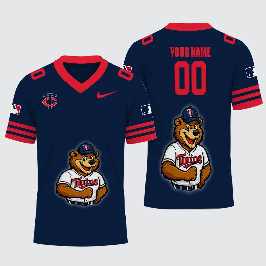 Limited Edition – Customized MLB Minnesota Twins Football Jersey