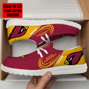 Limited Edition – Customized NFL Arizona Cardinals Loafer Shoes