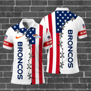 Limited Edition – Customized NFL Denver Broncos Polo Shirt