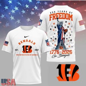 Limited Edition – Customized NFL Cincinnati Bengals T-Shirt