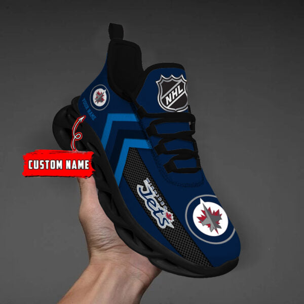 Limited Edition – Customized NHL Winnipeg Jets Max Soul Shoes - Image 2