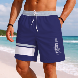 Limited Edition – New Premium MLB Colorado Rockies Baseball Short Pants