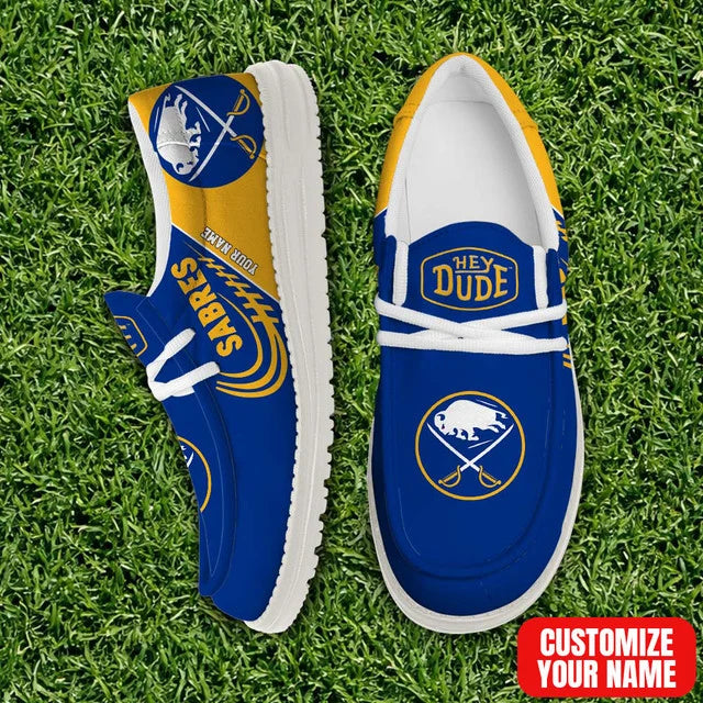 Limited Edition – Customized NHL Buffalo Sabres Premium Loafer Shoes - Image 2