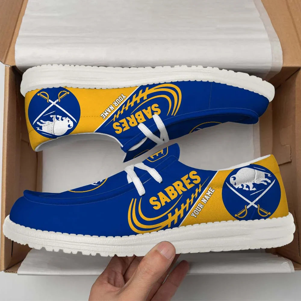 Limited Edition – Customized NHL Buffalo Sabres Premium Loafer Shoes
