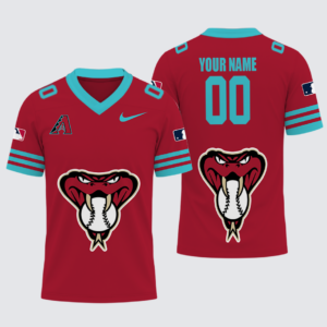 Limited Edition – Customized MLB Arizona Diamondbacks Football Jersey