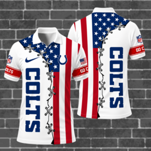 Limited Edition – Customized NFL Indianapolis Colts Polo Shirt