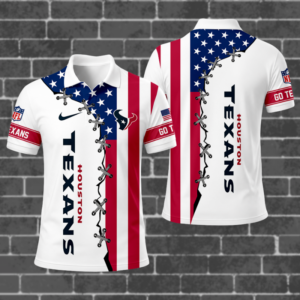 Limited Edition – Customized NFL Houston Texans Polo Shirt