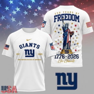 Limited Edition – Customized NFL New York Giants T-Shirt