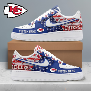 Limited Edition – Customized NFL Kansas City Chiefs Af1 Shoes