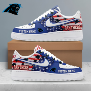Limited Edition – Customized NFL Carolina Panthers Af1 Shoes