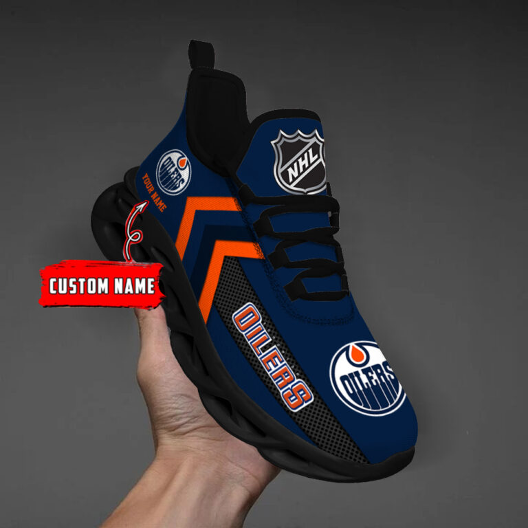 Limited Edition – Customized NHL Edmonton Oilers Max Soul Shoes