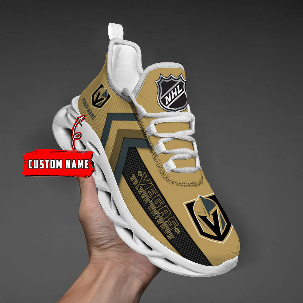 Limited Edition – Customized NHL Vegas Golden Knights Max Soul Shoes - Image 2