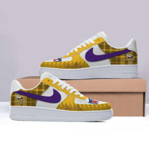 Limited Edition – Customized NFL Minnesota Vikings Af1 Shoes