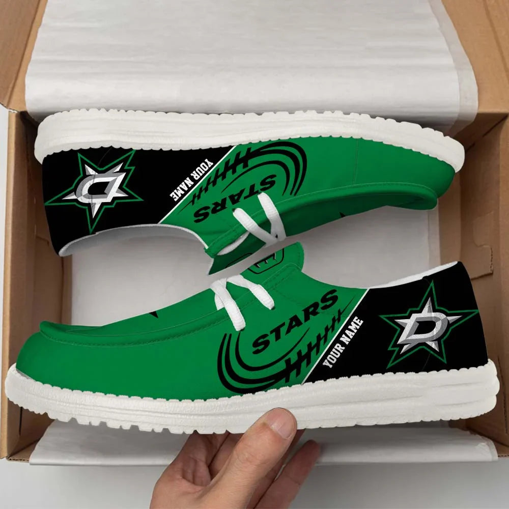 Limited Edition – Customized NHL Dallas Stars Premium Loafer Shoes