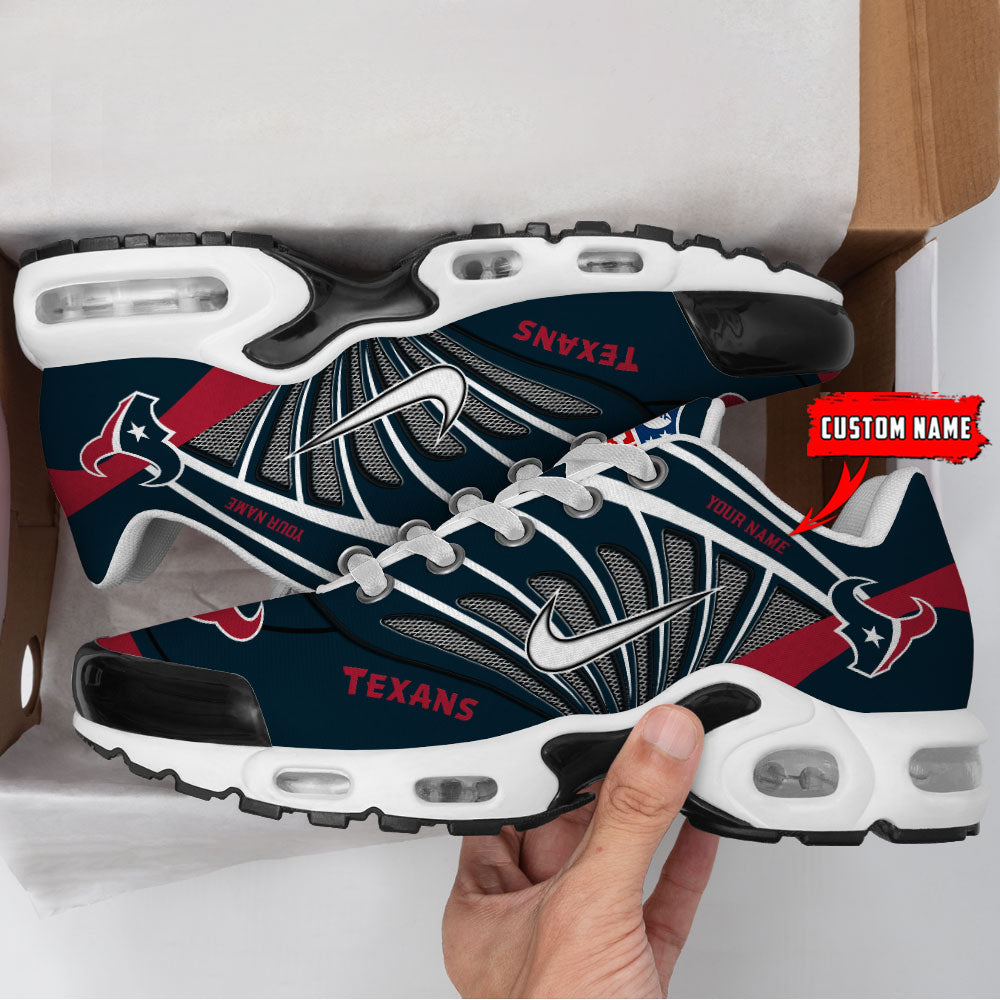 Limited Edition – Customized NFL Houston Texans Air Max Plus Sneakers - Image 2