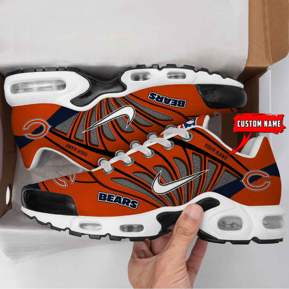 Limited Edition – Customized NFL Chicago Bears Air Max Plus Sneakers - Image 2