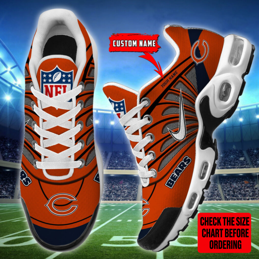 Limited Edition – Customized NFL Chicago Bears Air Max Plus Sneakers