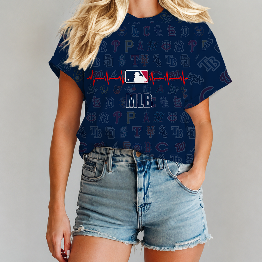 Limited Edition – Customized MLB All Teams T-Shirt - Image 2