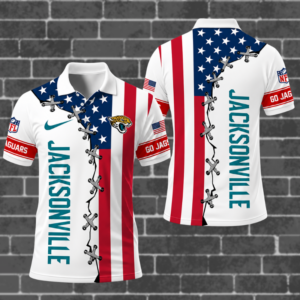 Limited Edition – Customized NFL Jacksonville Jaguars Polo Shirt