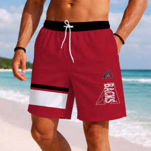 Limited Edition – New Premium MLB Arizona Diamondbacks Baseball Short Pants