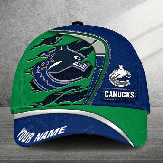 Limited Edition – Customized NHL Vancouver Canucks Classic Cap - Image 2