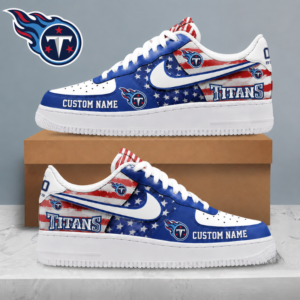 Limited Edition – Customized NFL Tennessee Titans Af1 Shoes