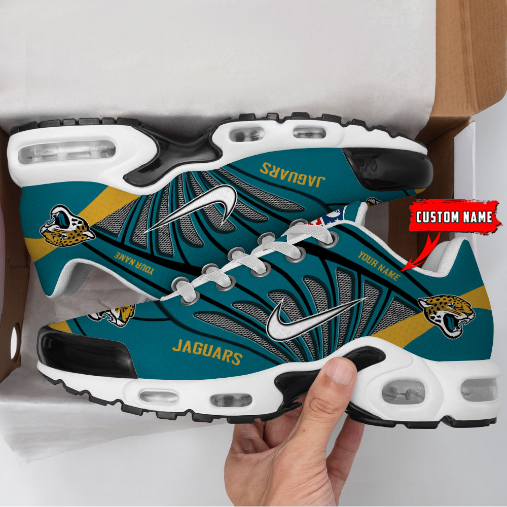 Limited Edition – Customized NFL Jacksonville Jaguars Air Max Plus Sneakers - Image 2