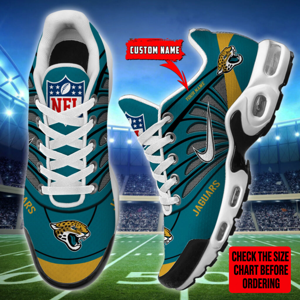 Limited Edition – Customized NFL Jacksonville Jaguars Air Max Plus Sneakers