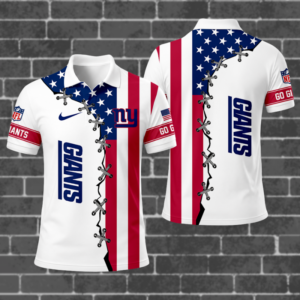 Limited Edition – Customized NFL New York Giants Polo Shirt