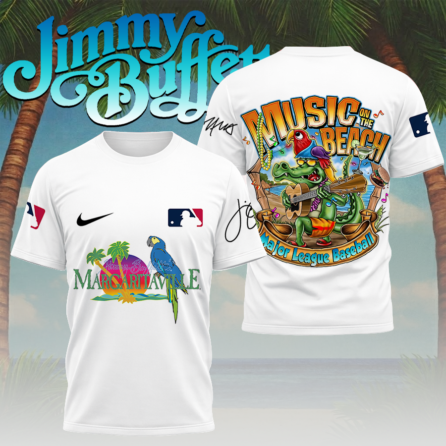 Limited Edition – Customized MLB Major League Baseball X Jimmy Buffett T-Shirt, Hoodie, Zip Hoodie - Image 2