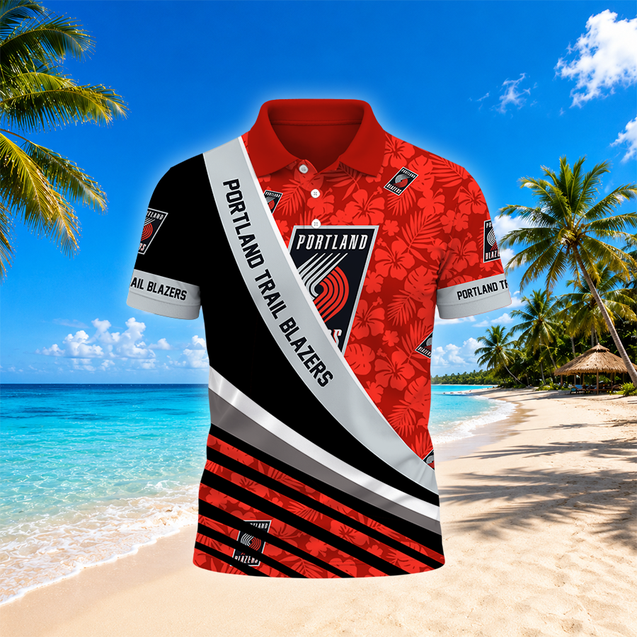 Limited Edition – Customized NBA Portland Trail Blazers Polo Shirt