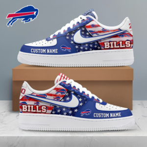 Limited Edition – Customized NFL Buffalo Bills Af1 Shoes
